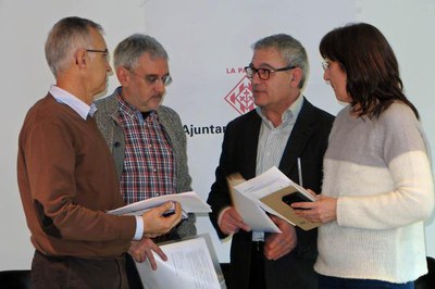 El tinent d'alcalde Joan Gómez ha explicat el procediment que se seguirà per actualitzar el Reglament de Participació Ciutadana de la Paeria.