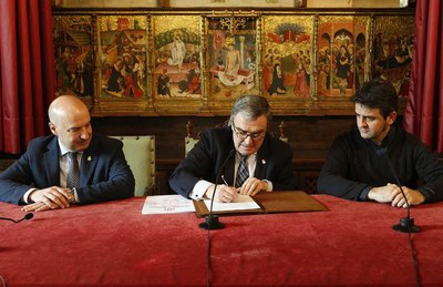 Aquesta col·laboració s’emmarca en les accions de la campanya Lleida Sport & Emotion que promou potenciar la ciutat de Lleida com a seu d’esdevenimen….