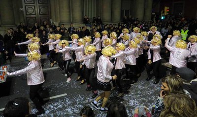 La música i els colors han omplert la ciutat de Lleida aquesta tarda.