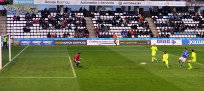 Òscar Vega ha marcat aquest gol en el minut 60.