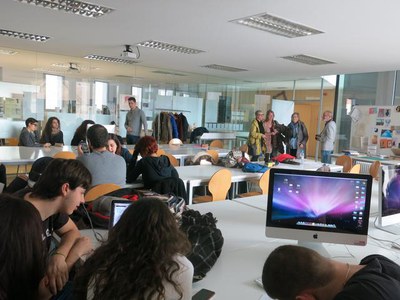 Els alumnes estan participant durant aquesta setmana en un conjunt de tallers i activitats culturals com a preàmbul del nou quadrimestre.