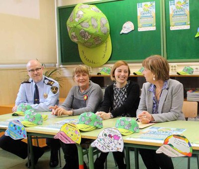 La regidora Sara Mestres i l'Intendent Josep Ibarz han assistit a la presentació de la festa organitzada per Afanoc.