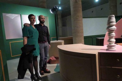 Guillermo Mora i Teresa Solar són els creadors de 'L'escriptori circular'.