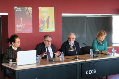 Un altre moment de la presentació a Barcelona d'Animac..