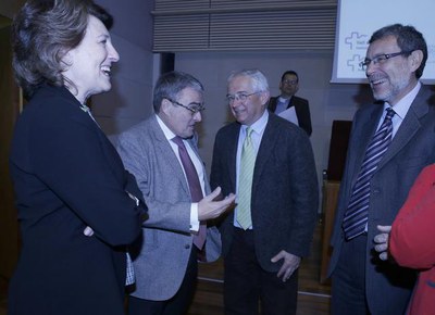 El paer en cap, Àngel Ros, ha posat de relleu la importància de l’IRBLleida perquè Lleida hagi fet un salt qualitatiu en recerca i investigació.