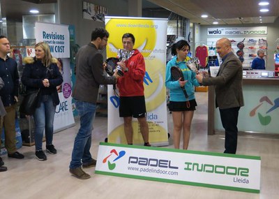 El torneig solidari a benefici de Down Lleida s'ha fet a les instal·lacions del Pàdel Indoor.