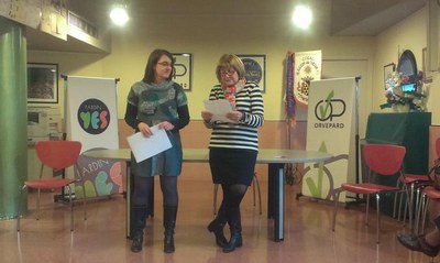 La regidora Sara Mestres ha participat en l'activitat, que ha tingut lloc a Pardinyes.