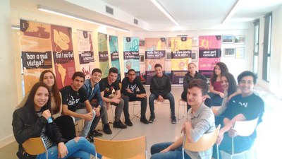 La mostra, que està exposada al Centre de Recursos Juvenils - La Palma fins al 18 de març, preveu la visita d'uns 1.500 joves provinents de 15 centre….
