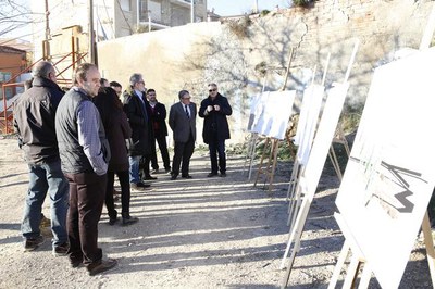 Presentació del projecte de recuperació i de millora de l'espai a l'entorn del Call Jueu de Lleida.