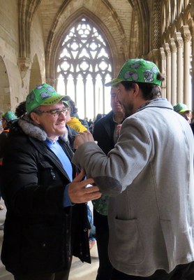 Aquesta ha estat la primera visita a Lleida del conseller Antoni Comín des que és al càrrec.