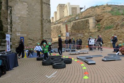 Una vintena de tallers on els nens i nenes han passat un matí prou divertit.