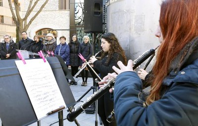 Lleida ha reclamat un any més la plena igualtat de gènere en la commemoració del 8 de març.