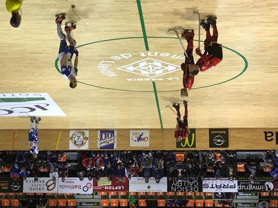 Gran partit el que avui ha jugat el ICG Software Lleida contra el Reus (4-2).