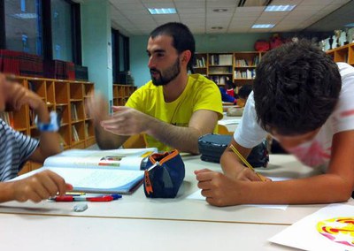 Projecte de lleure educatiu amb els infants del Secà de Sant Pere.