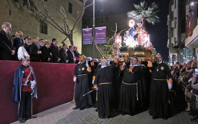 El pas de La Somereta, a la processó dels Dolors d'aquest Diumenge de Rams.