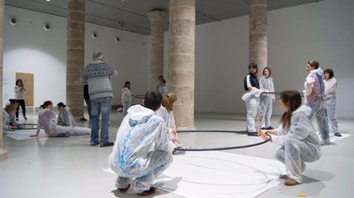 El Centre d’Art la Panera de l’Ajuntament de Lleida, aquest dissabte.