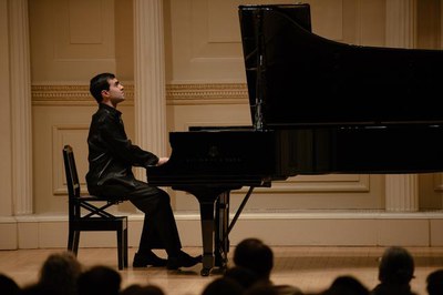 El públic va omplir el Weill Recital Hall del Carnegie Hall..