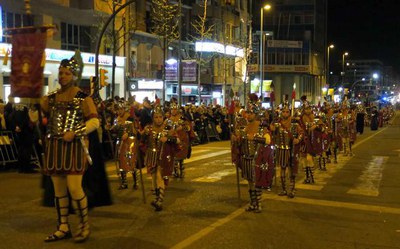 Els armats han precedit la processó.