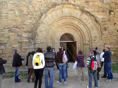 El Castell Templer de Gardeny, un altre dels atractius que ha cridat més l'atenció dels turistes.