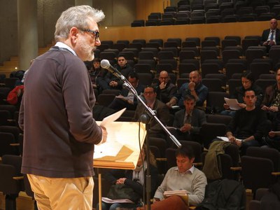 Fèlix Larrosa ha donat la benvinguda a totes les empreses interessades.