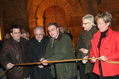 L'alcalde ha inaugurat el nou espai.