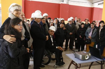 Inici de les obres d’ampliació de la seu de Down Lleida al Secà de Sant Pere, que triplicaran el seu espai actual.