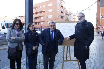 S’aplicaran els mateixos criteris de disseny i criteris constructius del tram, redissenyant la secció actual i creant un vial amb una amplada de 18.5….