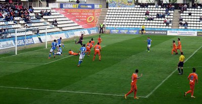 El Lleida ha sabut superar el matinal gol del València i ha remuntat el partit.