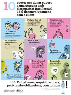 Imatge del decàleg de Dincat.