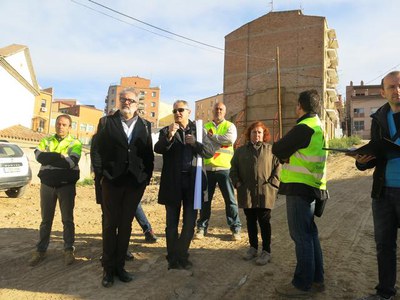 Continuen a bon ritme les obres del Call Jueu.