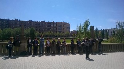 Durant la ruta s'han llegit poemes de Màrius Torres.