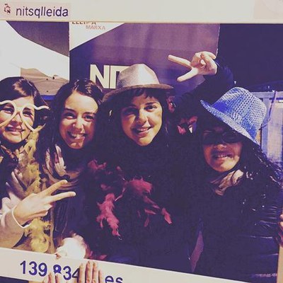 Joves que han participat amb l'equip de Nits Q Lleida.