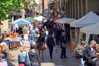 L'ambient festiu es va viure durant tot el dia.