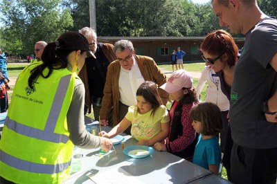 Els nens i nenes han tingut al seu abast diferents tallers.