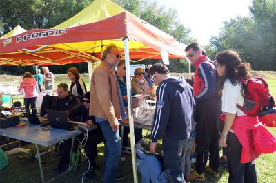 El tinent d'alcalde, doctor Rodamilans, ha assistit a la sortida de la cursa.