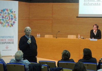 10è Congrés de Convivència a la Ciutat, aquesta tarda, amb la intervenció de Toni Puig, que va coordinar la Xarxa de Centres Cívics de l'Ajuntament d….