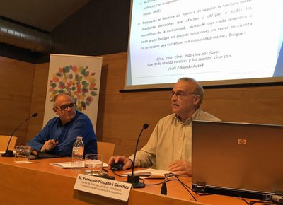 Fernando Pindado ha fet la cloenda del 10è Congrés de Convivència a la Ciutat sobre el desenvolupament sociocomunitari, participació i govern local.