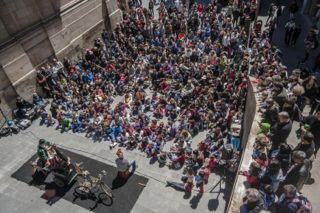 El públic ha omplert tots els espectacles tant als carrers i places com a les sales.