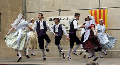 L'Esbart Lleidatà de Dansaires del Centre Cultural Lleidatà, amfitrió del festival.