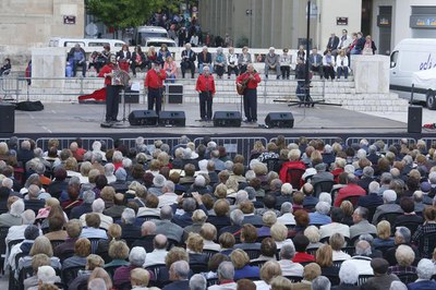 Arrels de la Terra Ferma durant la seva actuació d'aquesta tarda.