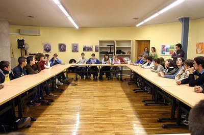 Sessió del Plenari dels Infants i Adolescents.