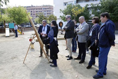 L’Ajuntament de Lleida ha realitzat obres de millora en una vintena de places en l'últim mig any.
