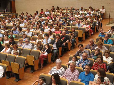 La segona part del concert ha estat dedicada a la cantata “La història de Nadala i el Follet de la Cova del Diable”.