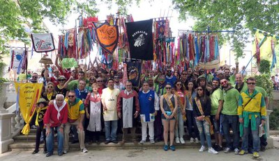 Foto oficial de família del XXXVII Aplec del Caragol.