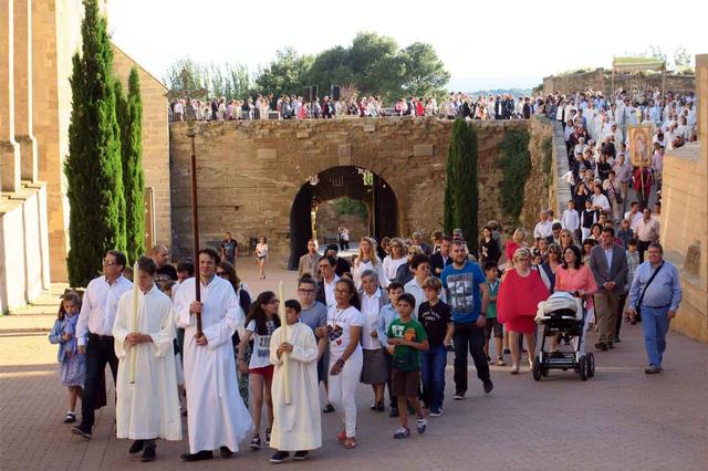 La processó ha arribat fins a darrer l'absis