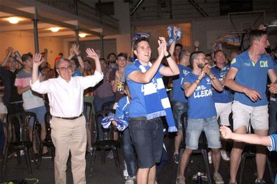 Els aficionats han patit, però al final han gaudit amb el partit.