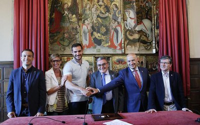 Saúl Craviotto continuarà sent ambaixador de Lleida i seguirà contribuint a la difusió dels valors turístics i culturals de la ciutat.