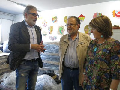 Fotografia de la visita.