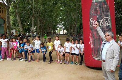 Els joves atletes participats formen part de 24 centres escolars de la ciutat.