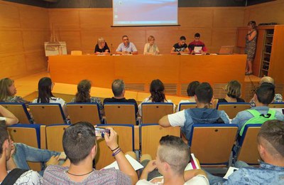 La Paeria ha acollit 13 alumnes de l’Inst. Castell de Templers en pràctiques.